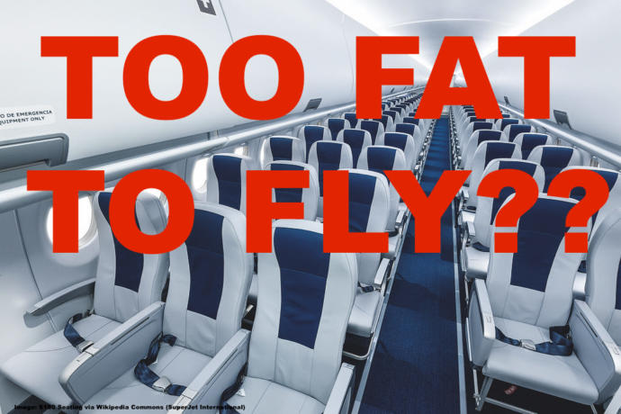 Should people as big as Ashley Graham have to purchase two seats in airplanes, buses and trains?