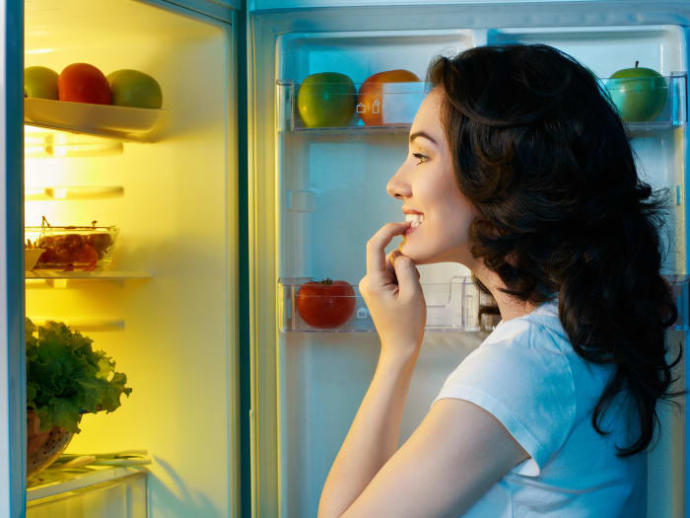 If you're hungry between meals, what snack do you eat?