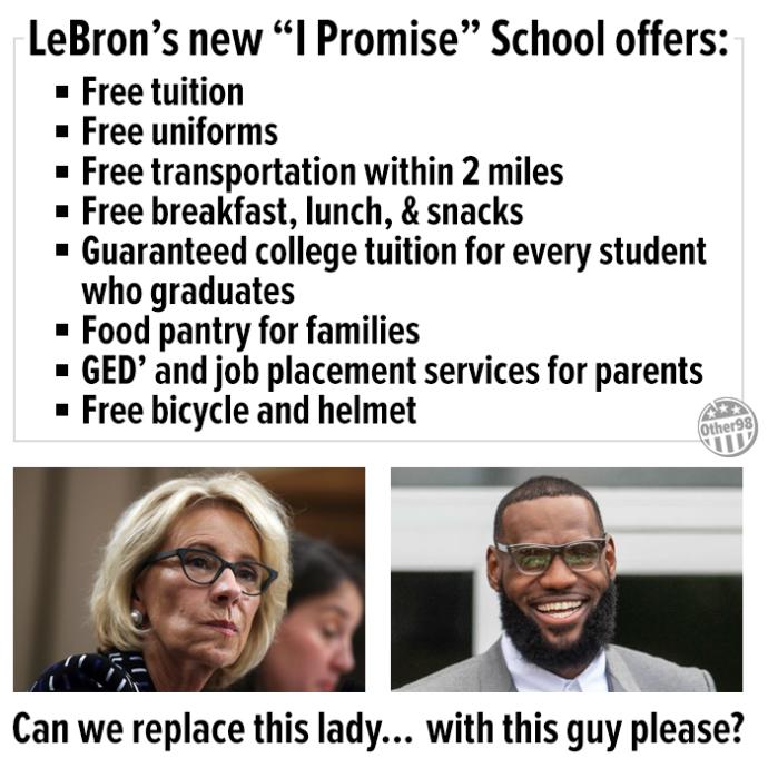 Do you find it funny how many people used to hate on LeBron James, now all of the suddenly love him because he recently?
