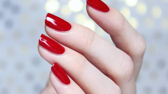 What do you think of red nail varnish?