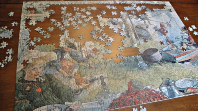 Is it wrong to have someone else put a puzzle together for you that you take credit for?