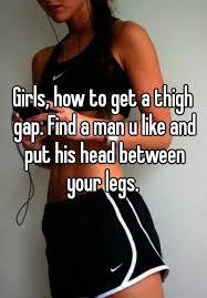 What are your opinions on the body trend ‘Thigh Gap’?
