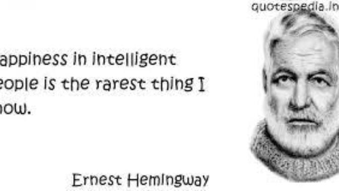 Intelligence a curse or a gift?