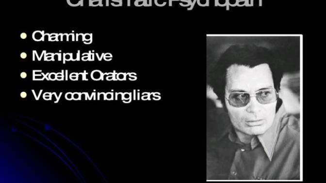 Do you think there's a legit correlation between charisma, well spoken and friendly people as sociopath and psychopath?