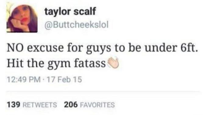 Should manlets hit the gym?