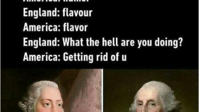 Why did the English decide to put a 'U' in words that don't need it?