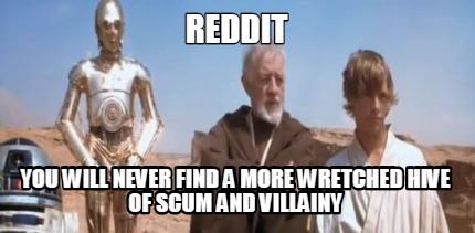 '________, you'll never find a more wretched hive of scum and villainy.' Fill in the blank?