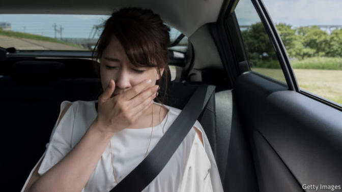 Do you get motion sickness in a car?