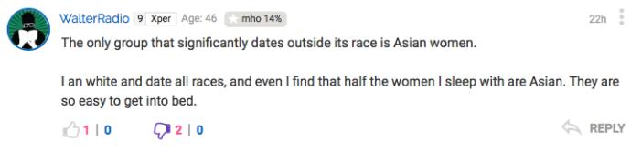 Is there any race of girls out there that predominantly prefer white guys?