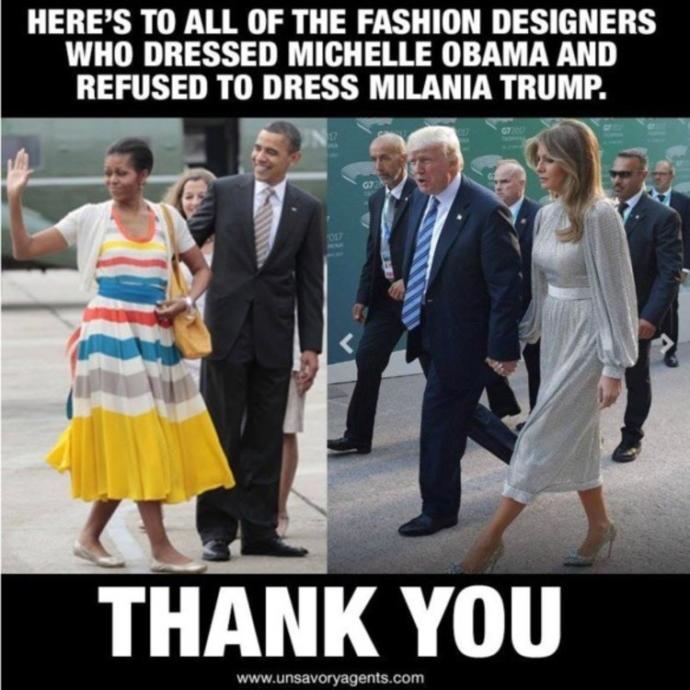 Trump question. Do you prefer a classy first lady or a Trashy First Lady?