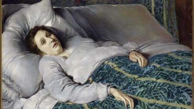 Why were death bed paintings popular?