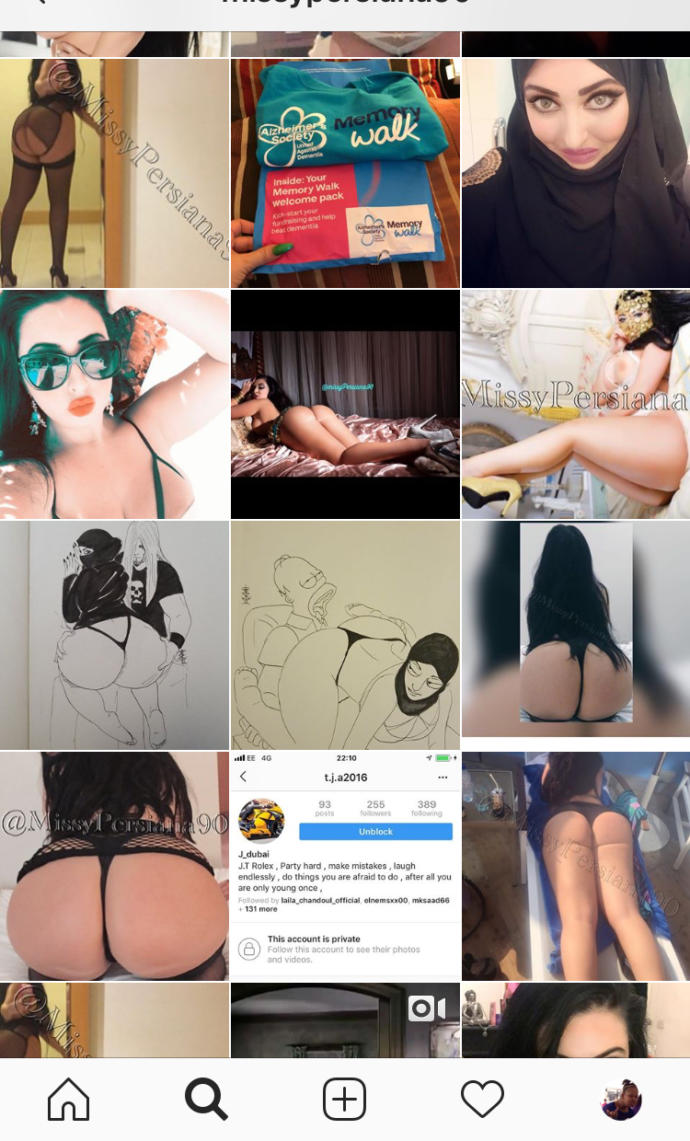 My boyfriend follows pages like this (should I be worried)?