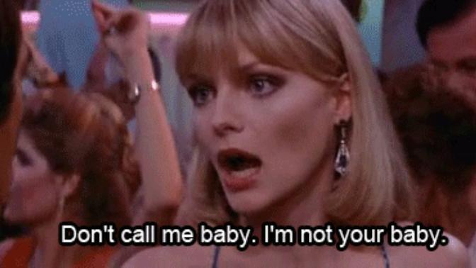 What pet name do you dislike being called?