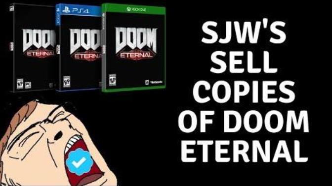 SJWs getting offended by the "Mortally-Challenged" joke and the word "Demon, all used in the trailer of Doom Eternal game. What are your thoughts?