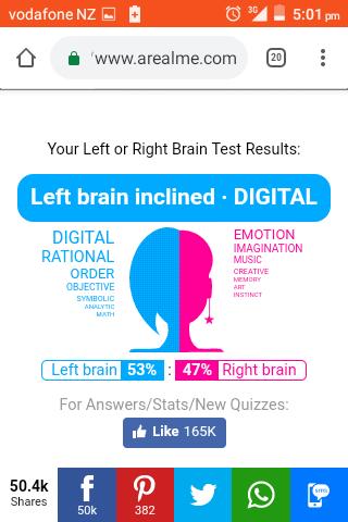 Are you Right or Left Brained?