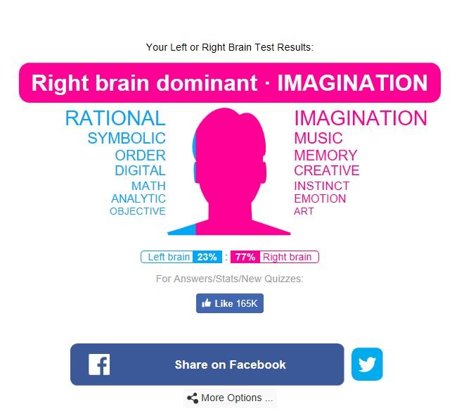 Are you Right or Left Brained?