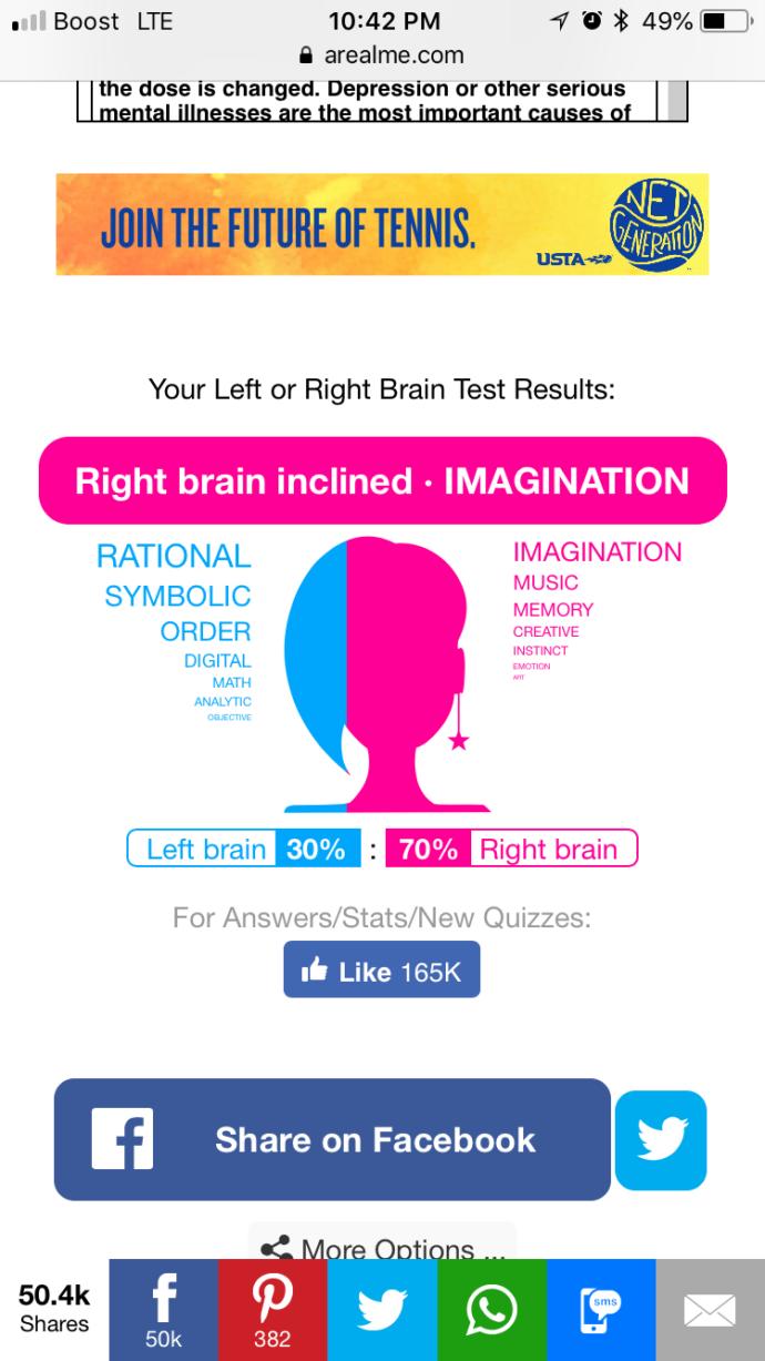 Are you Right or Left Brained?