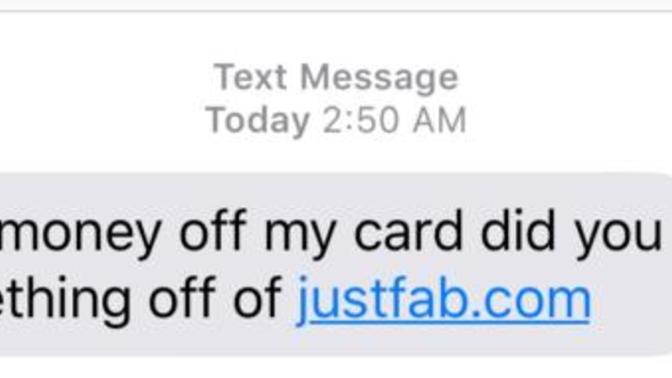 Why did she accuse me of taking her money?