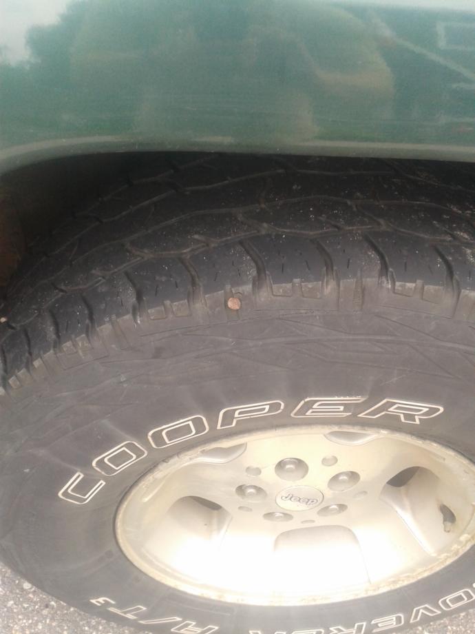 Found a nail in my tire today , accident or intentional act of vandalism?