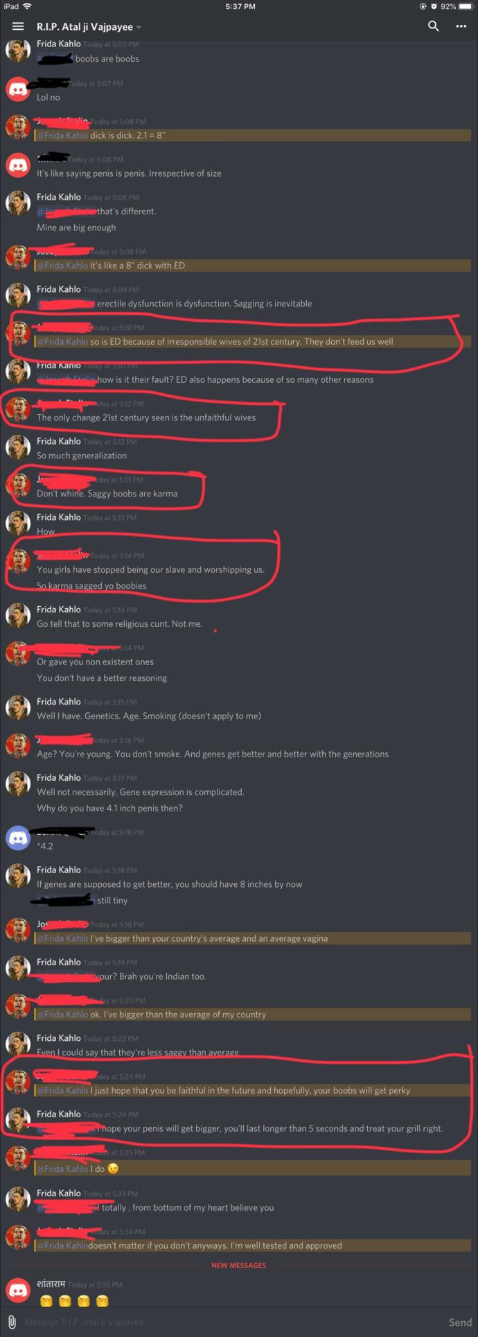 Are my saggy boobs result of Karma? Do you agree with this guy?