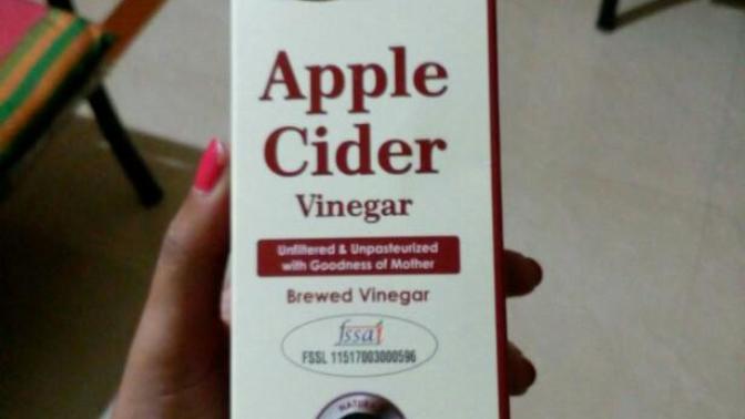 I have attached the pic of the vinegar I bought today. I want to apply it to my face. I don't understand how. My skin is oily, sensitive and has acne?