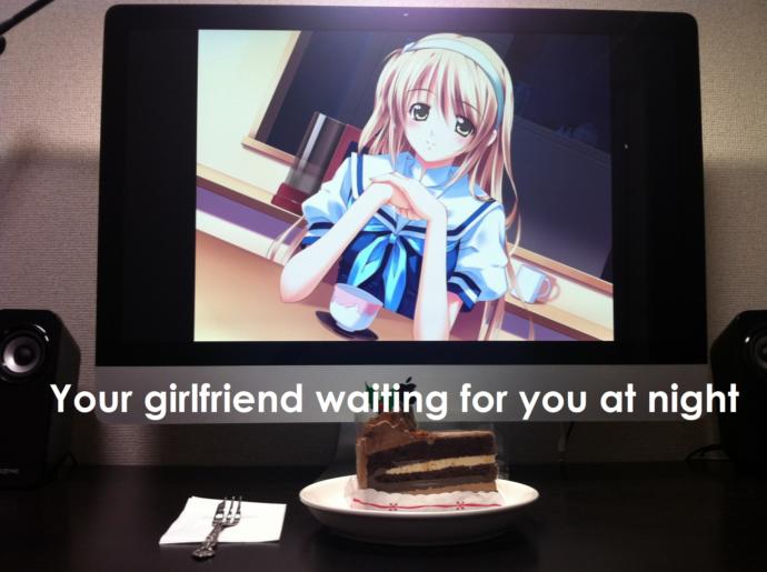 Why does anyone choose inferior 3D women when they could have the much better 2D anime waifu?