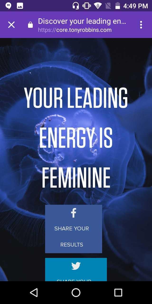 Are you more masculine or feminine?