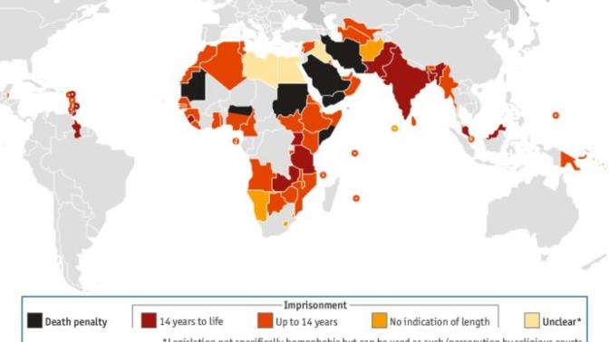What do you think about countries where it is illegal to be gay?