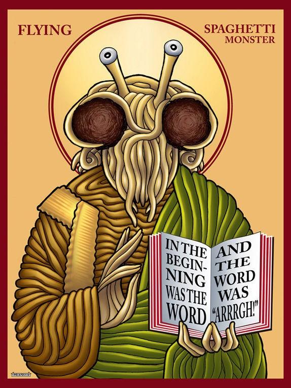 Will you join the Church of the flying spaghetti Monster?