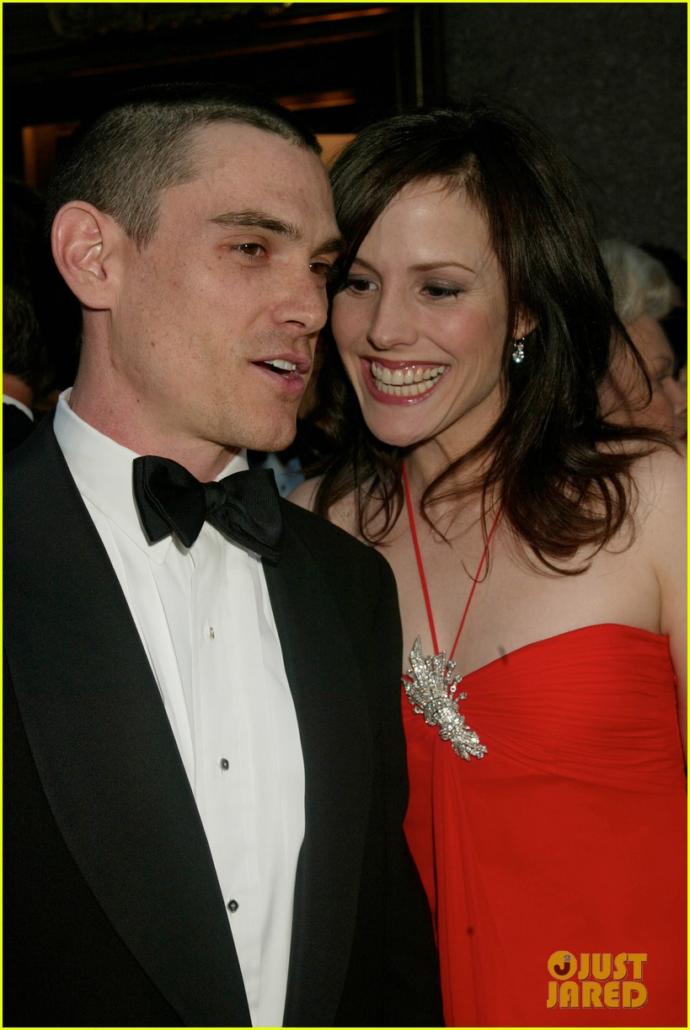 Billy with his ex-wife