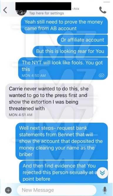 It's Official the METOO Movement has been discredited. What do you think about the newly leaked photo of Asia after having sex with a minor?