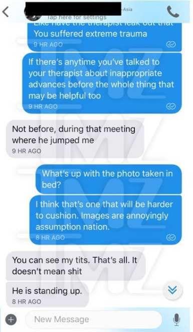 It's Official the METOO Movement has been discredited. What do you think about the newly leaked photo of Asia after having sex with a minor?