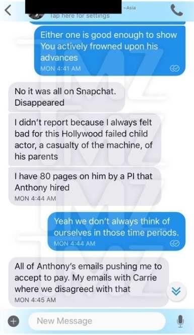 It's Official the METOO Movement has been discredited. What do you think about the newly leaked photo of Asia after having sex with a minor?