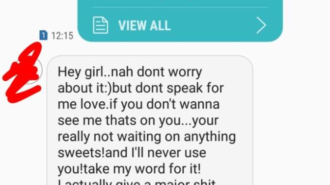 Read the text thread. Opinions?