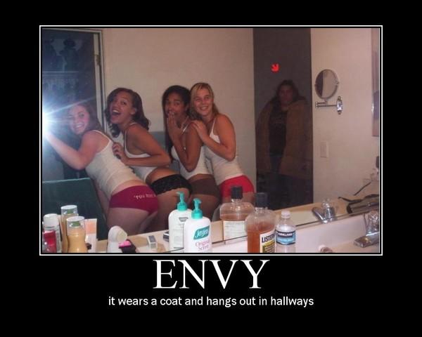 Would you describe yourself as an envious person?