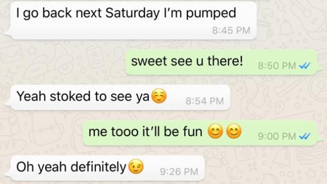 Do these texts mean he's into me as more than a friend?