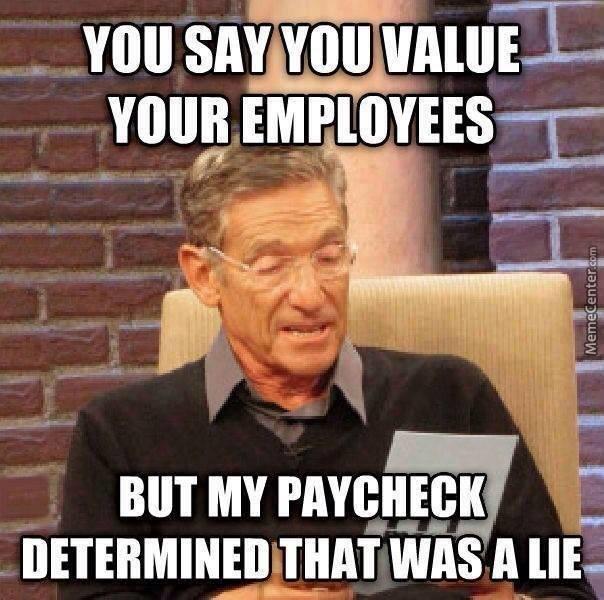 Damn straight! I cried a little when I opened my paycheck 😢