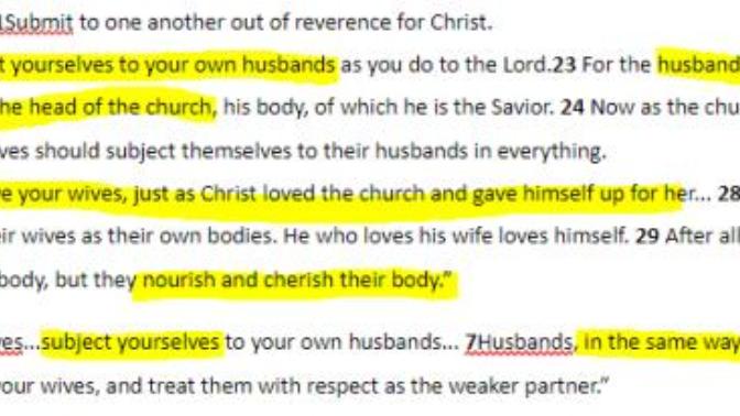 Would you like to be in this sort of marriage?