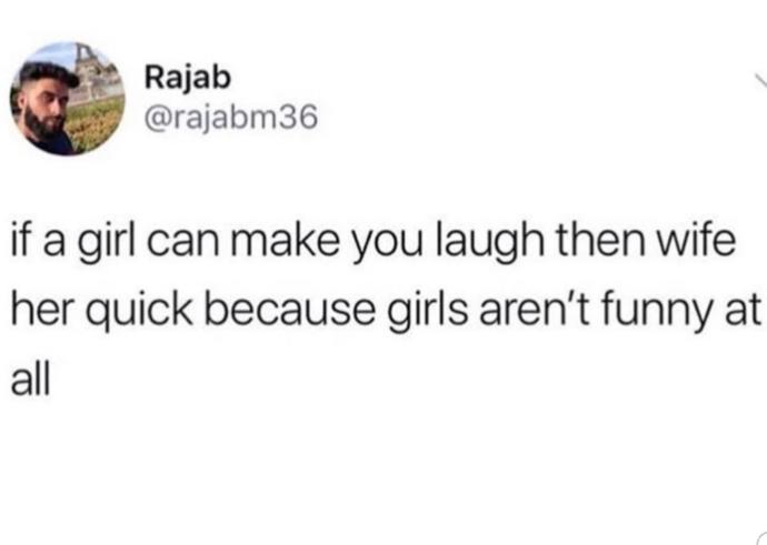 Are Girls Really Not Funny?