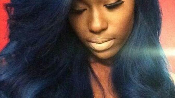 What are cute nicknames for girls with blue hair?
