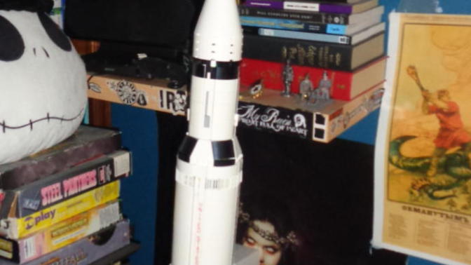 What do you think of my brothers Lego Saturn 5 rocket?