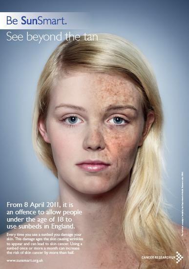 Why do some girls only take pictures of half of their faces?