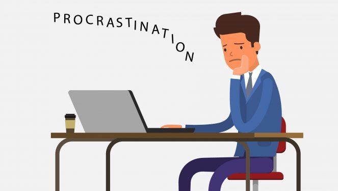 What is one thing you always procrastinate on?