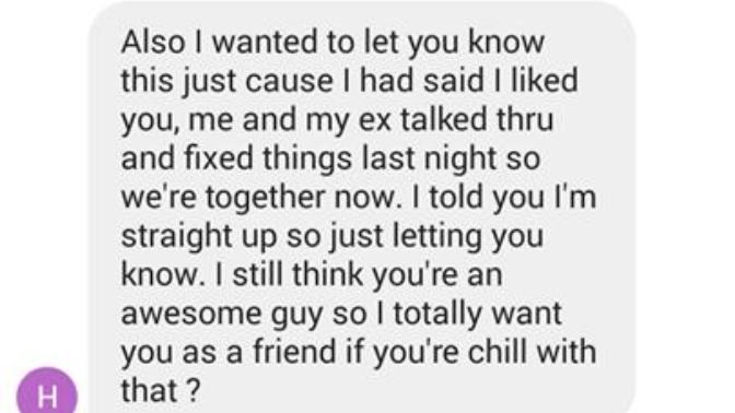 So one day she says she likes me then this happens the day after? I'm so upset and sad about this... what should I do?