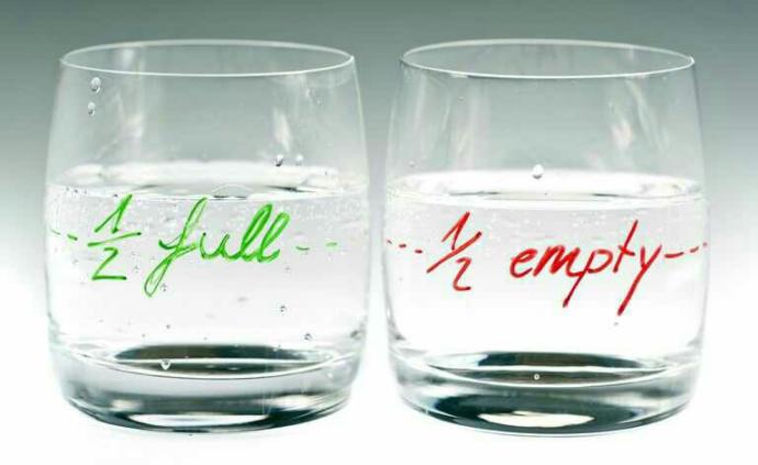 Is a glass half empty or half full?