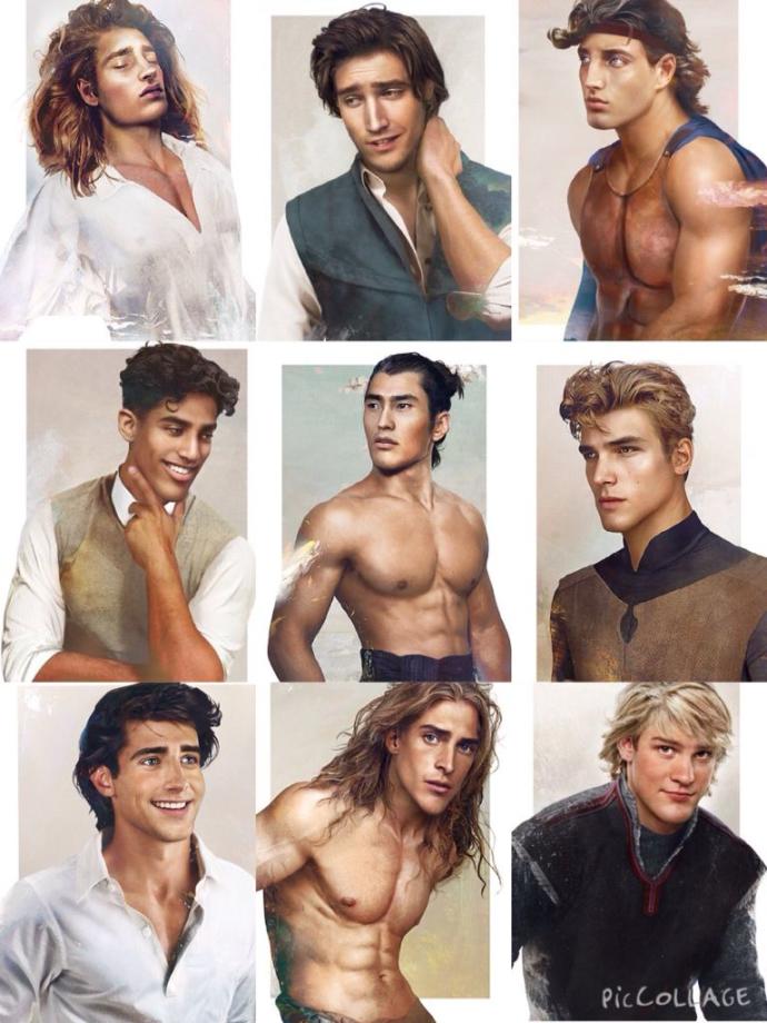 If your “dream” guy/girl were to look like any of the Disney Prince/Princesses who would be your top 5 picks?