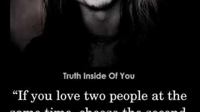 Do you think the love is real, if you love two people at once?