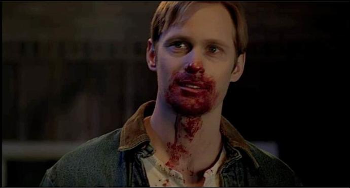 Girls, what would you do if your guy came home one night and he had blood around his mouth that wasn't his?