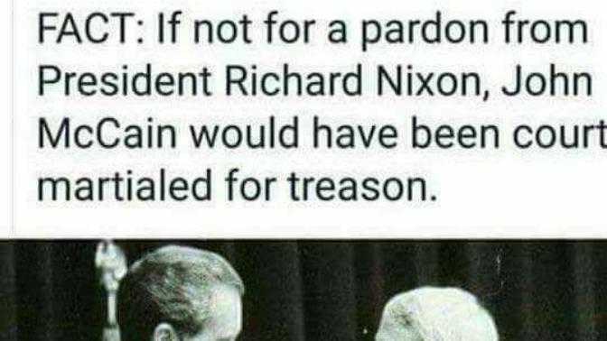Was John McCain (aka Songbird) a traitor to the United States?