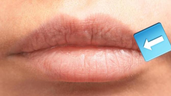 Girlfriend kisses me on the side of my lips Goodbye... When I walked her to work?